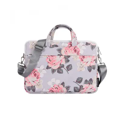 Laptop Bag Canvas Artisan Flowers