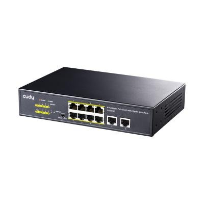 CUDY Gigabit POE (2 Gigabit Uplink ) GS1010P