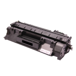 HP 05A Black Original LaserJet Toner Cartridge, CE505A